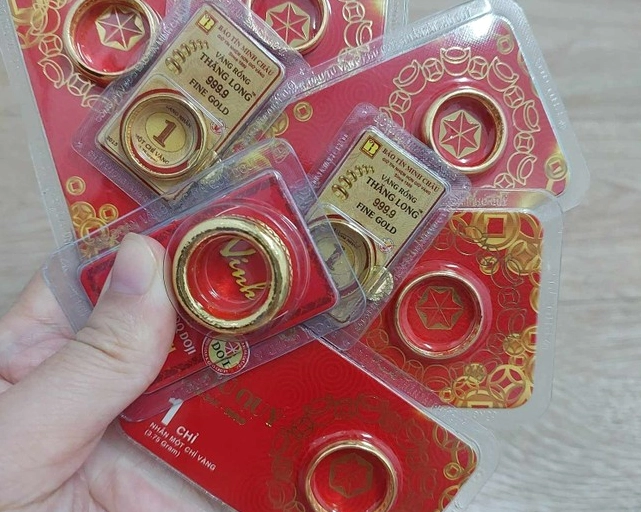 Vàng nhẫn 24K Bảo Tín Minh Châu